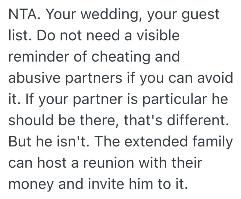Screenshot 2025 10 15 at 6.39.23 AM e1760524855262 Bride Refuses to Invite Her Fiancé’s Cheating Stepfather to Their Small Courthouse Wedding, But Family Says She’s Being Disrespectful