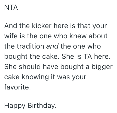 Screenshot 2025 10 16 at 09.00.39 Husband Is Excited To Eat His Leftover Birthday Cake The Day After A Lovely Birthday Dinner, But His Mother In Law Has Other Ideas