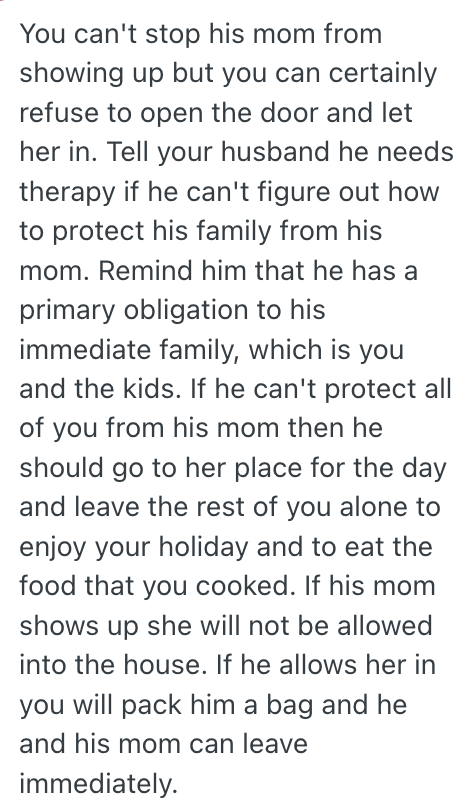 Screenshot 2025 10 16 at 09.54.21 Wife Has Put Up With Her Toxic Mother In Laws Antics For Years,  But Her Husband Refuses To Give Her A Single Holiday Off