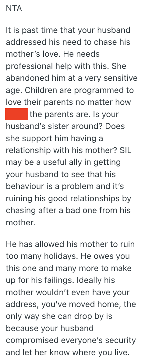 Screenshot 2025 10 16 at 09.54.43 Wife Has Put Up With Her Toxic Mother In Laws Antics For Years,  But Her Husband Refuses To Give Her A Single Holiday Off