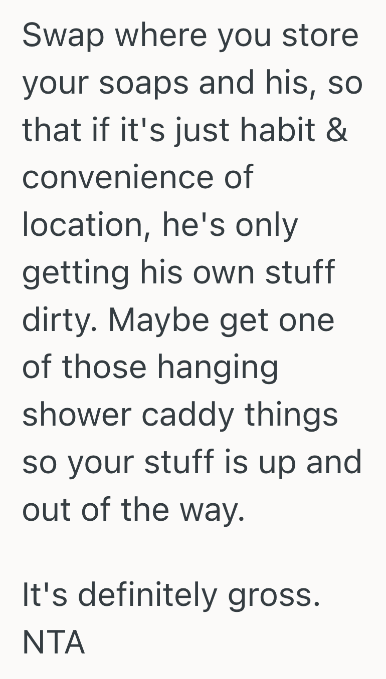 Screenshot 2025 10 16 at 2.13.09 PM Girlfriend Was Sick Of Finding Shower Gunk On Her Personal Items, But Her Unhygienic Boyfriend Refused To Change His Gross Behavior