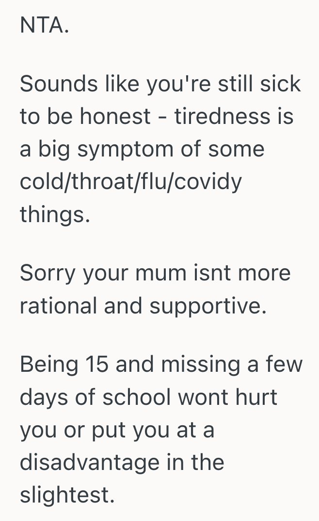 Screenshot 2025 10 16 at 2.48.59 PM Teenager Missed School After Accidentally Oversleeping, So His Mom Accused Him Of Being Lazy And Unmotivated