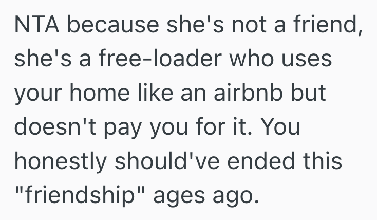 Screenshot 2025 10 16 at 5.28.30 AM Womans Friend Stays At Her Place And Treats It Like A Hotel, But She Doesnt Even Hang Out With Her, So She Ghosted Her The Next Time She Asked To Crash