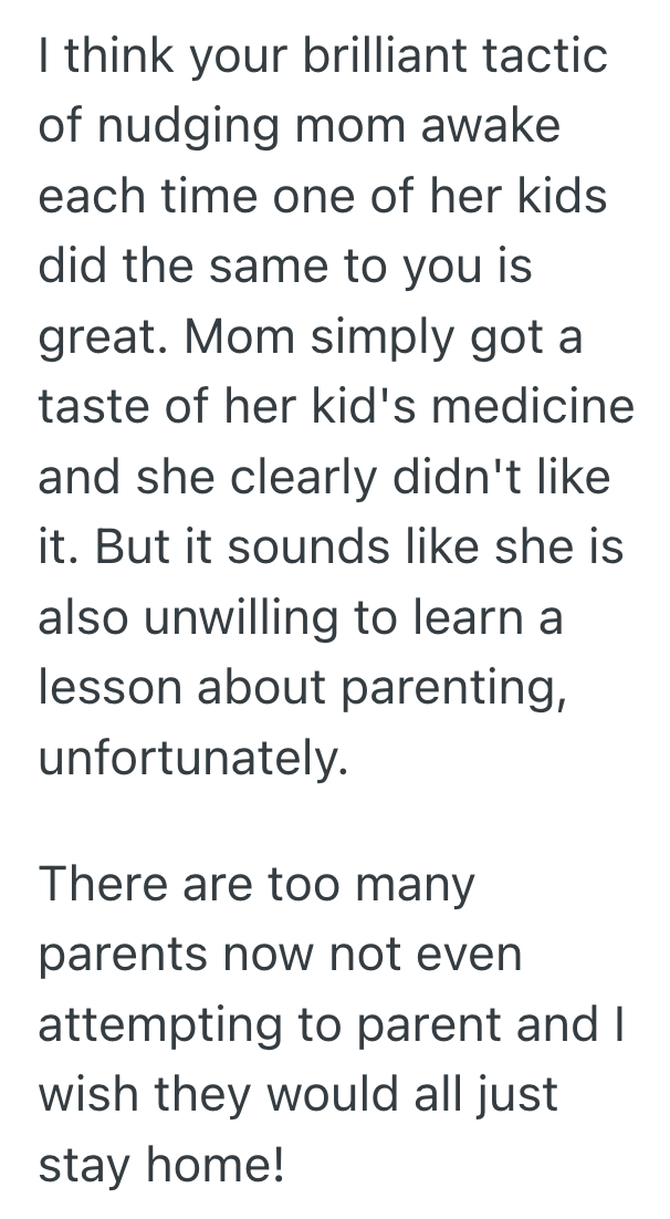 Screenshot 2025 10 17 at 11.28.42 AM Tired Traveler Faced Nonstop Kicks From The Kids Behind Her, So She Made Sure The Lax Mom Got An Earful