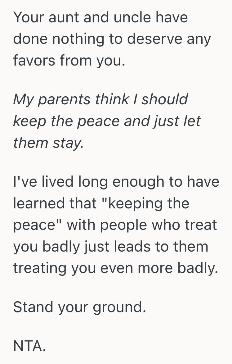 Screenshot 2025 10 17 at 12.24.28 PM Renters Family Called Her Rude For Refusing To Let Them Crash At Her Apartment, But She Chose Boundaries Over Guilt