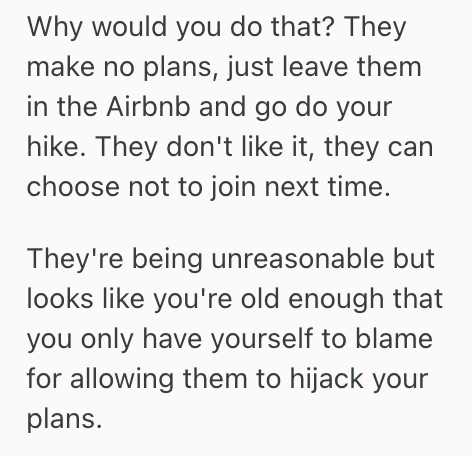 Screenshot 2025 10 17 at 5.55.22 PM Son Planned A Hiking Trip For Him And His Dogs But His Parents Hijacked It, So He Ended Up Losing His Vacation And His Patience