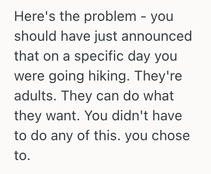 Screenshot 2025 10 17 at 5.56.26 PM Son Planned A Hiking Trip For Him And His Dogs But His Parents Hijacked It, So He Ended Up Losing His Vacation And His Patience
