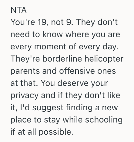 Screenshot 2025 10 17 at 6.26.56 PM Young Woman Turned Off Her Location Tracker Because She Had Enough Of Her Controlling Parents, So Her Mother Called Her A Jerk