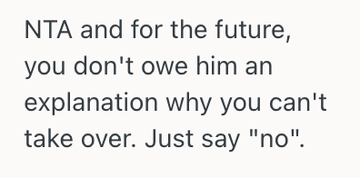 Screenshot 2025 10 17 at 8.24.32 PM Employee Refused To Cover His Friend’s Shift After A Last Minute Request Because Of Prior Commitments, So His Friend Called Him Selfish And Unreliable