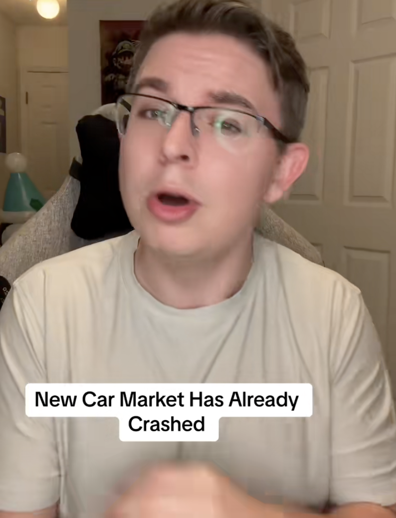 man talking about buying cars