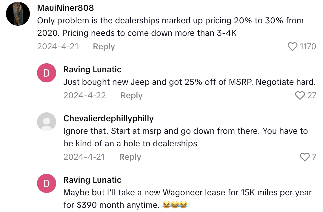 Screenshot 2025 10 17 at 8.37.49 AM A Car Expert Said That Now Is The Time To Buy A Car Because The Market Is Crashing
