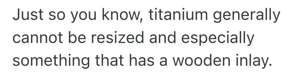 Screenshot 2025 10 18 at 10.07.37 PM Wife Was Annoyed That Her Husband Lost The Pricey Wedding Ring She Bought Him And Insists That He Pay For The New One, But He Wants Her To Buy It