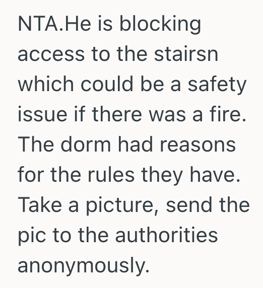 Screenshot 2025 10 18 at 10.15.16 AM College Student Is Annoyed By All The Fire Alarms In Her Off Campus Housing, But Shes Hesitant To Report The Person Who Is Responsible