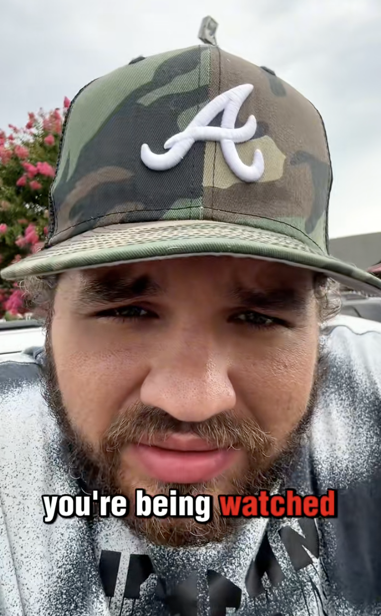 man talking about government watchlists