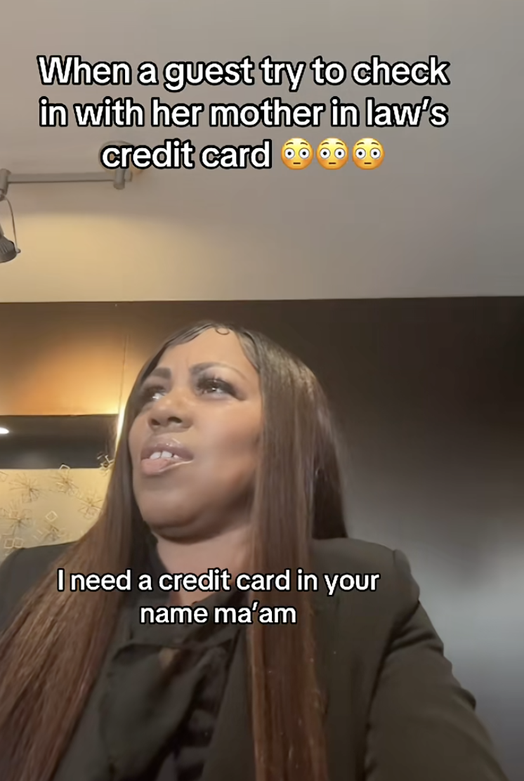 woman talking to a customer