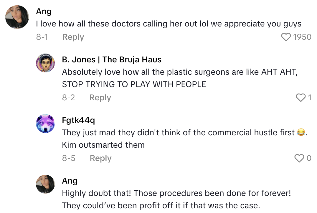 Screenshot 2025 10 18 at 2.17.24 PM A Doctor Said Kim Kardashians New Face Wrap Product Makes Facial Swelling Even Worse