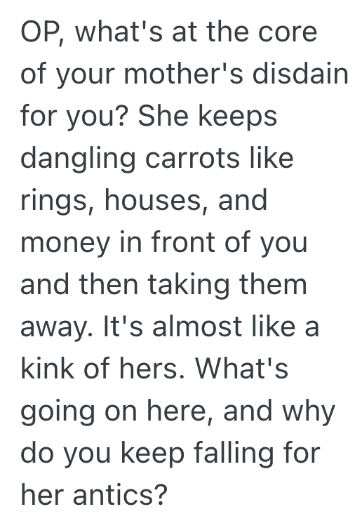 Screenshot 2025 10 18 at 5.37.22 PM Woman Asks Her Mom If She Can Have Her Grandfathers Ring, But After Originally Saying Yes, Her Mom Wants The Ring Back