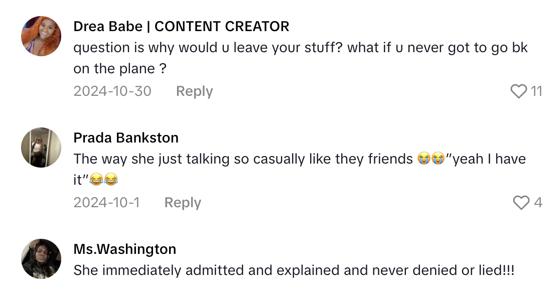Screenshot 2025 10 18 at 9.35.13 AM A Traveler Confronted The Woman Who Stole His Phone Charger On A Plane