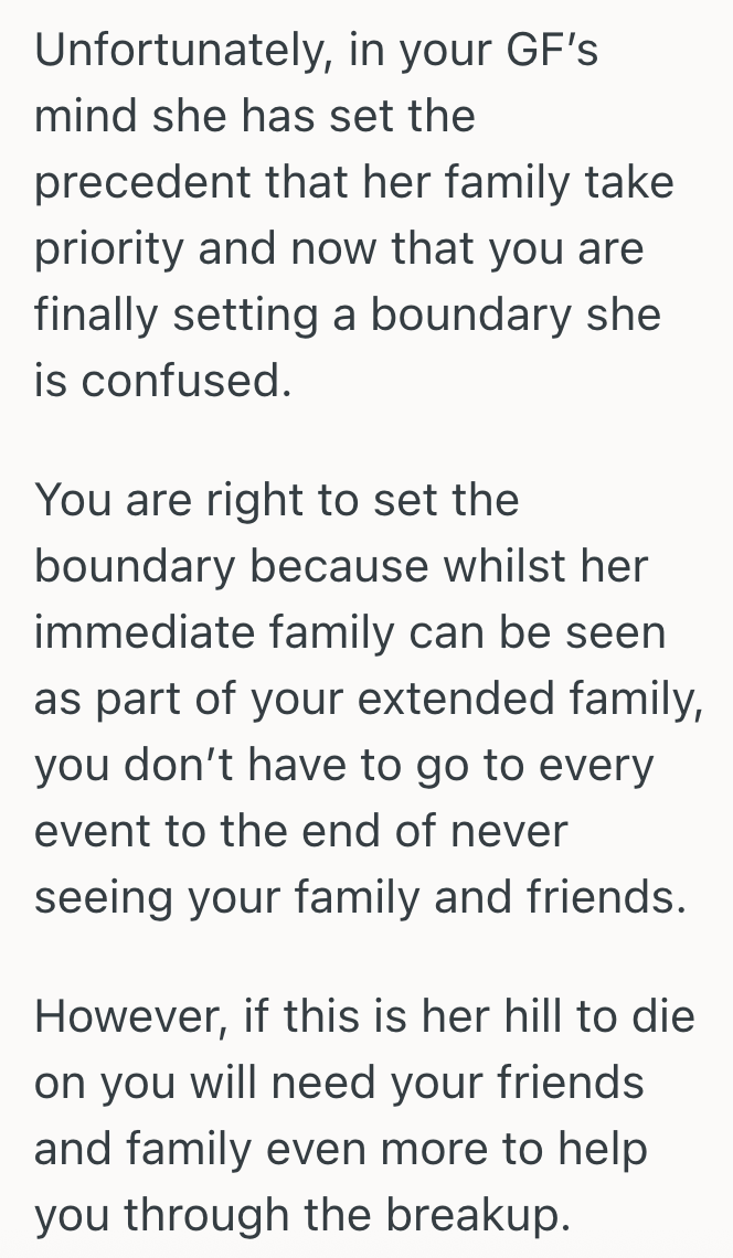 Screenshot 2025 10 19 at 11.45.59 PM Boyfriend Is Sick Of Going To His Girlfriends Familys Events, So This Time, He Put His Foot Down And Refused To Go