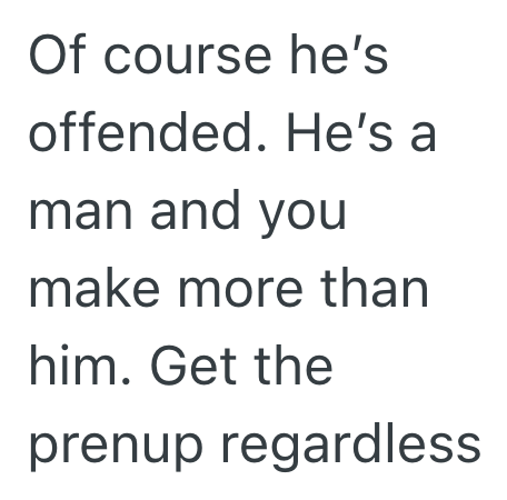 Screenshot 2025 10 20 at 1.00.40 PM Woman Who Earns More Than Her Fiancé Asked For A Prenup, So He Got Upset And Thinks She Doesnt Trust Him And Their Marriage