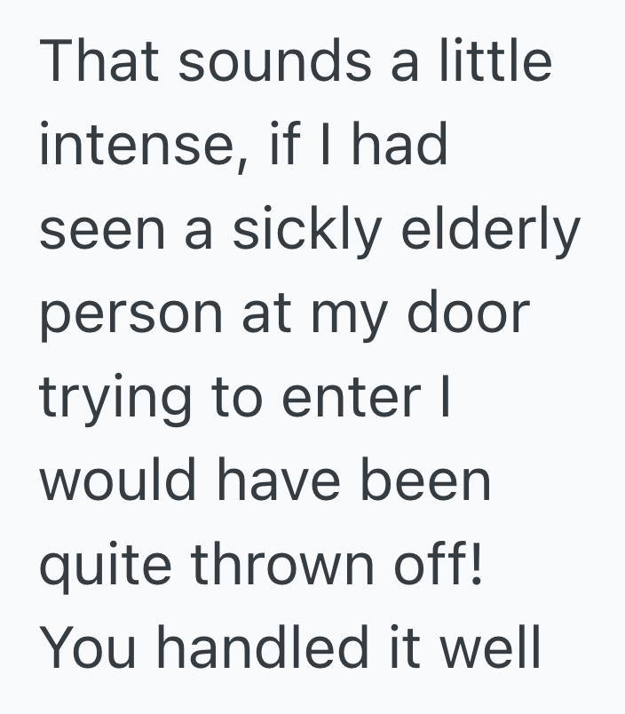 Screenshot 2025 10 20 at 5.25.46 PM Mother Opened The Door To A Confused Elderly Stranger, So She Found Herself In An Awkward Doorway Standoff