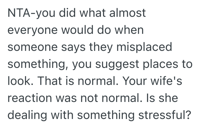 Screenshot 2025 10 20 at 7.00.52 AM e1760958142307 Wife Misplaces Her Keys And Asks Husband To Come Home, So Shes Furious When He Suggests Obvious Places Where She Could Look