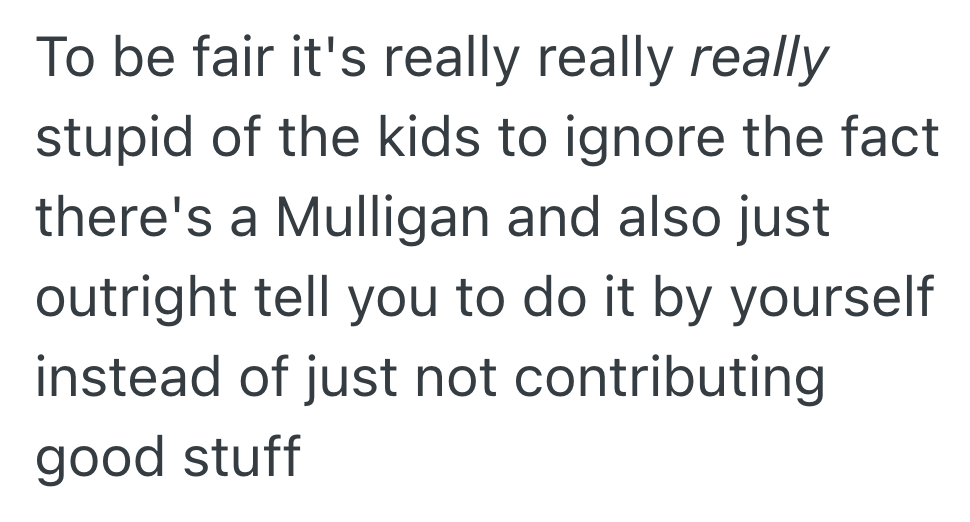 Screenshot 2025 10 21 at 11.01.08 PM Student Is In A Group Project With Bad Students Who Refuse To Work, So She Lets Them Fail The Class Because It Wont Count Toward Her Final Grade