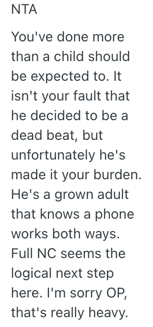 Screenshot 2025 10 21 at 2.40.03 PM A Daughter Got Tired Of Her Absentee Father Not Taking Any Interest In Her Life, So She Decided To Cut Him Out