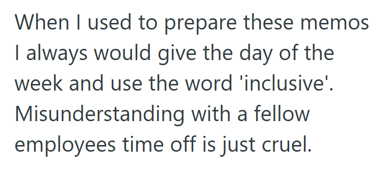 Screenshot 2025 10 22 122857 1 Clever Mans Annoying Company Sent Out An Email With Wrong Dates For Days Off, And Expected Their Employees To Use PTO But The Employees Clocked In And Never Worked