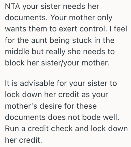 Screenshot 2025 10 22 at 11.09.10 Caring Brother Has Had Custody Of His Sister For Three Years, But His Mom Has Always Retained His Sisters Documents, And Now Thats Causing Some Big Problems