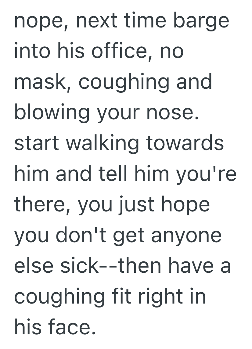 Screenshot 2025 10 22 at 12.03.50 PM Employee Asked To Work From Home While Sick, But Her Boss Refused. So She Showed Up Contagious To Prove A Point