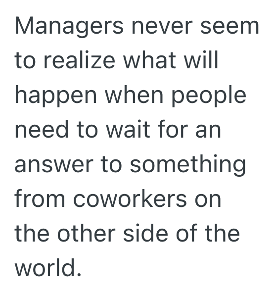 Screenshot 2025 10 22 at 12.28.13 AM Former Manager Was Told He Should Stop Answering His Old Staffs Questions And Let The New Foreign Based Managers Take Over, So Productivity Suffered And The Team Started Missing Deadlines