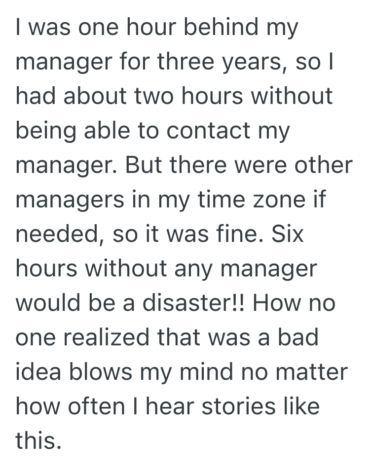 Screenshot 2025 10 22 at 12.28.42 AM Former Manager Was Told He Should Stop Answering His Old Staffs Questions And Let The New Foreign Based Managers Take Over, So Productivity Suffered And The Team Started Missing Deadlines
