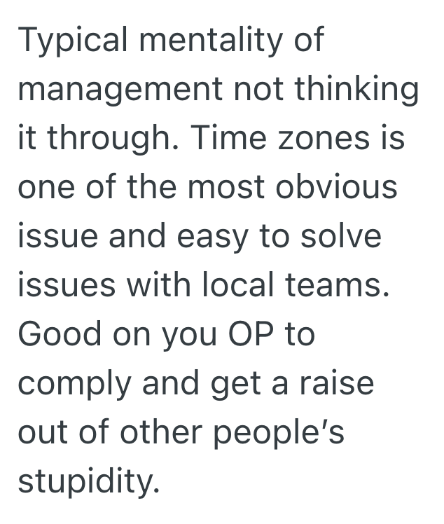 Screenshot 2025 10 22 at 12.29.46 AM Former Manager Was Told He Should Stop Answering His Old Staffs Questions And Let The New Foreign Based Managers Take Over, So Productivity Suffered And The Team Started Missing Deadlines