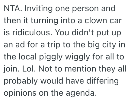 Screenshot 2025 10 22 at 2.35.08 PM She Planned A Trip With Her Boyfriend, But Now There Are More People Invited And She Doesnt Want To Go Anymore