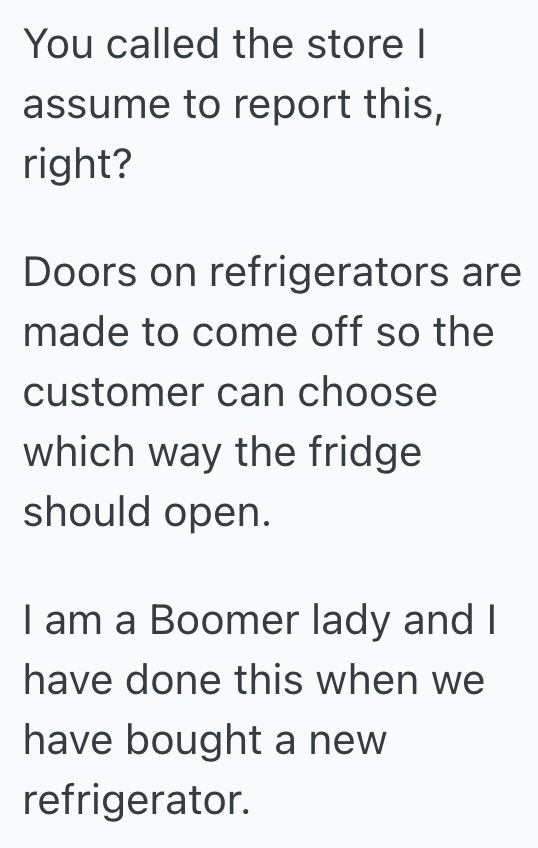 Screenshot 2025 10 22 at 2.50.56 PM Woman Buys A New Refrigerator For Her Kitchen, But She Gets Suspicious When The Delivery Man Starts Asking Lots Of Questions