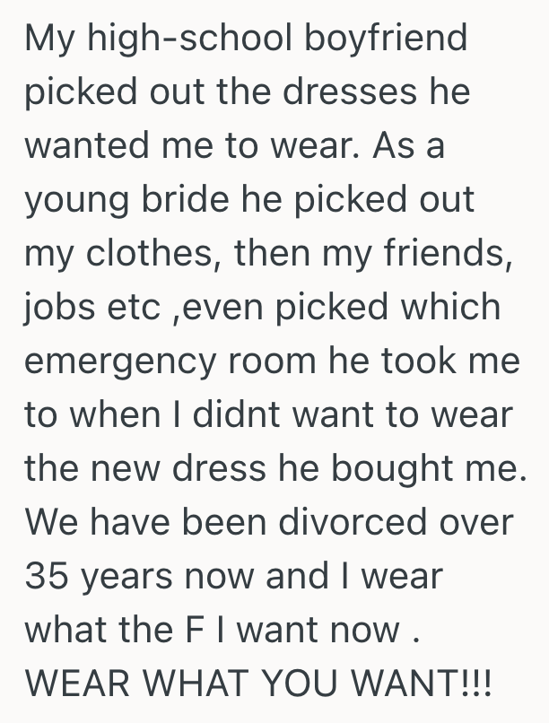 Screenshot 2025 10 22 at 9.22.03 AM High School Girl Who Doesnt Like To Wear Dresses Decides To Wear A Dress To Homecoming, But Her Boyfriend Doesnt Want Her To Since He Wont Be There To See Her In It