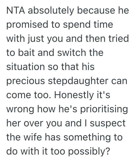 Screenshot 2025 10 23 at 11.38.48 PM Teenage Girl Is Sick Of Her Dad Prioritizing His Stepkids Over Her, So She Decides She Doesnt Want To Go To A Concert With Him