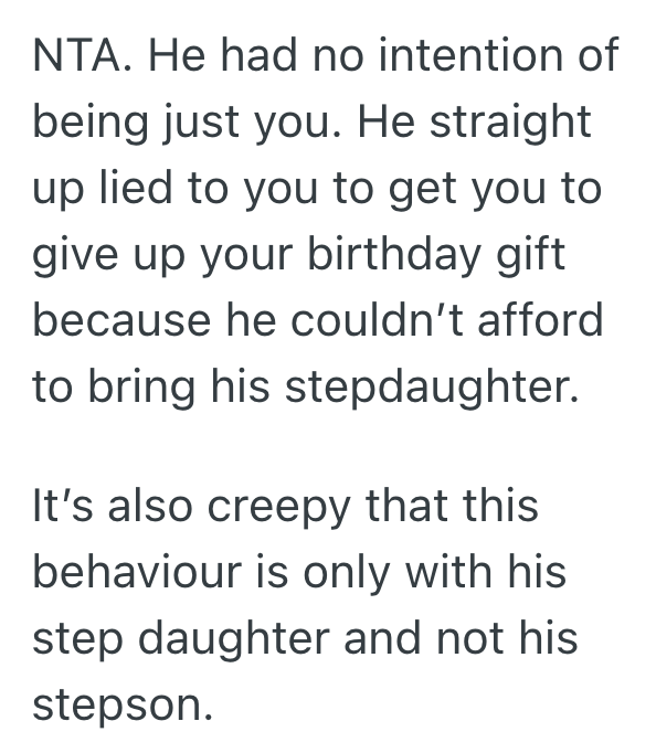 Screenshot 2025 10 23 at 11.39.15 PM Teenage Girl Is Sick Of Her Dad Prioritizing His Stepkids Over Her, So She Decides She Doesnt Want To Go To A Concert With Him