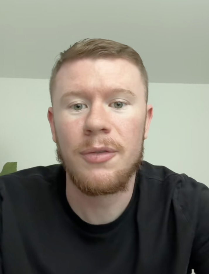 man talking about edible arrangements