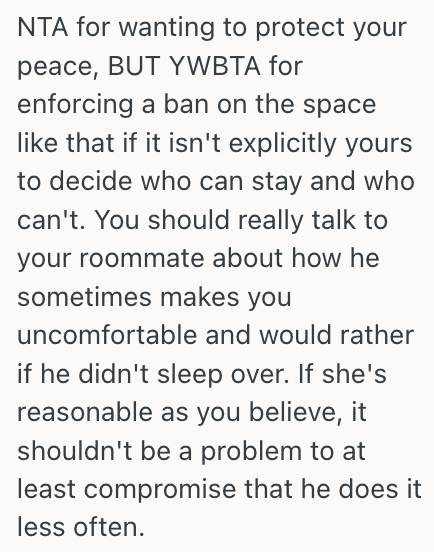 Screenshot 2025 10 23 at 15.50.21 Trauma Survivor Is Chill With Having A Roommate, And They Get Along Well, But Theres Something About Her Boyfriends Behavior That Is Bothering Him