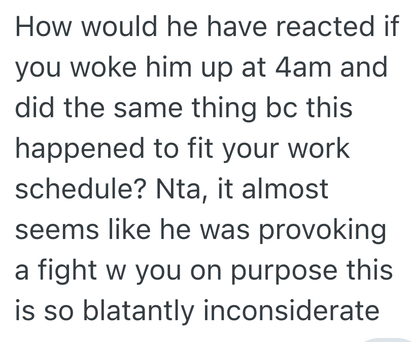 Screenshot 2025 10 23 at 2.33.01 PM Girlfriend Snaps At Boyfriend For Turning On The Light And Drinking Coffee In Bed At 5:30 A.M., But He Says She “Ruined His Day”