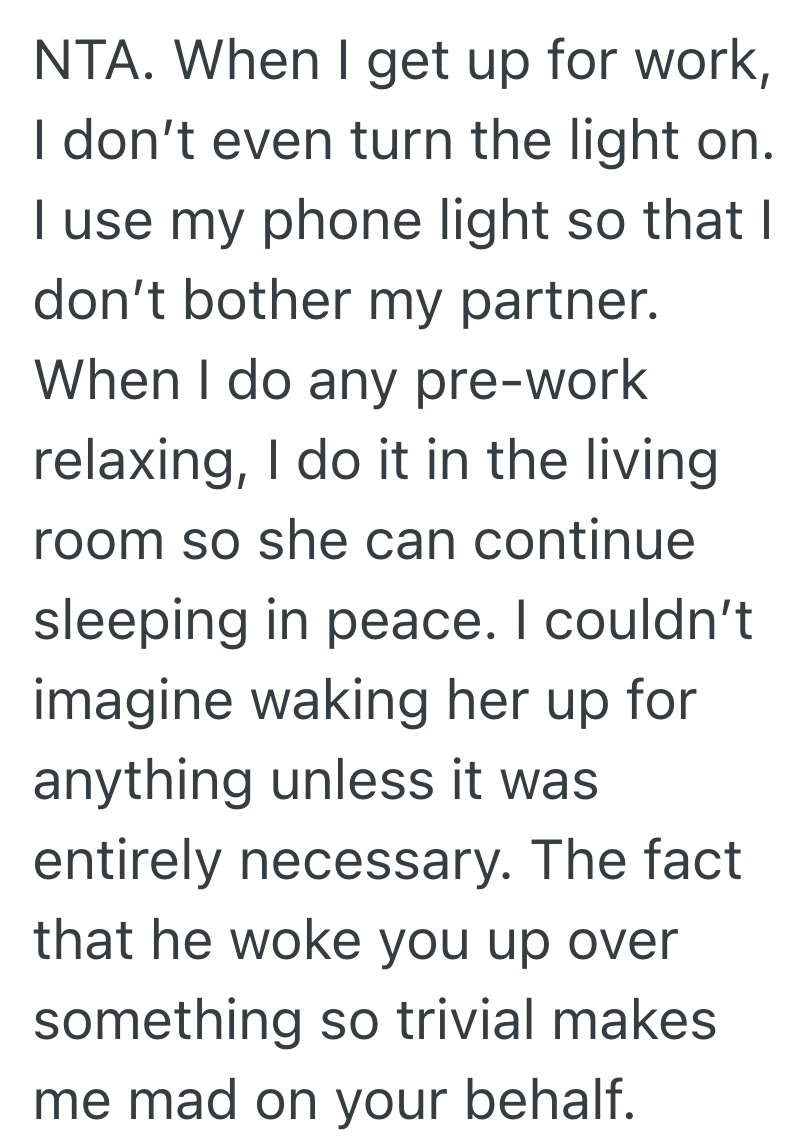 Screenshot 2025 10 23 at 2.33.18 PM Girlfriend Snaps At Boyfriend For Turning On The Light And Drinking Coffee In Bed At 5:30 A.M., But He Says She “Ruined His Day”