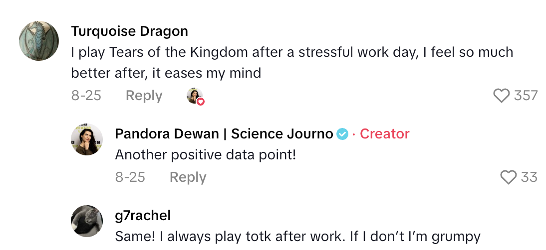 Screenshot 2025 10 23 at 8.17.07 AM A Scientific Study Showed That Playing The Legend of Zelda Can Be Good For Your Mental Health