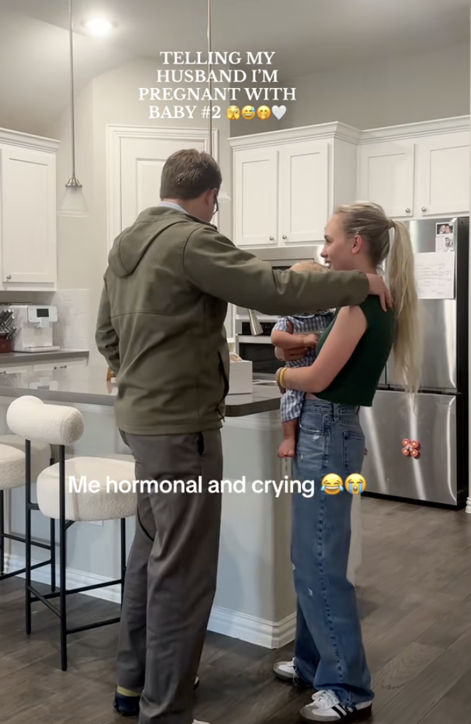 couple having a conversation