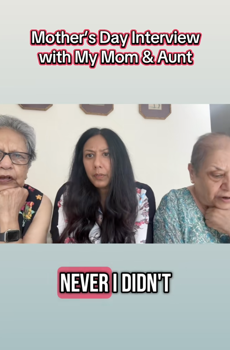 women talking to tiktokkers
