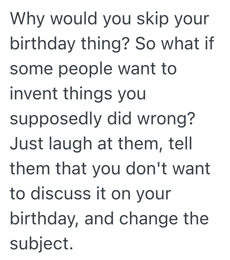 Screenshot 2025 10 23 at 9.10.45 AM His Brother Refuses To Speak To Him After An Awful Argument, So He Debates Skipping His Own Birthday Family Dinner