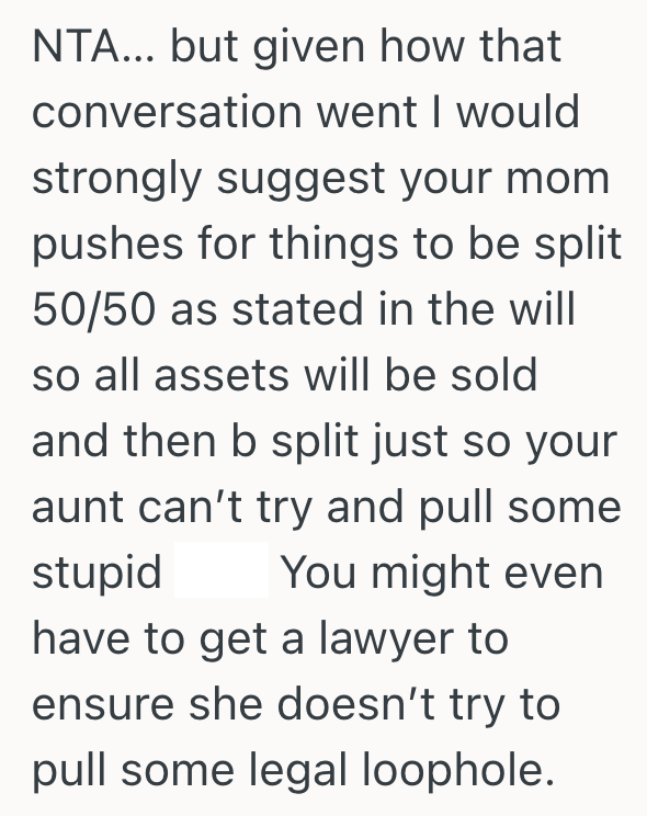 Screenshot 2025 10 23 at 9.56.08 PM Womans Mom And Aunt Told Her That She Could Have Her Grandmothers Car After Her Grandmothers Demise, But Now The Aunt Has Changed Her Mind