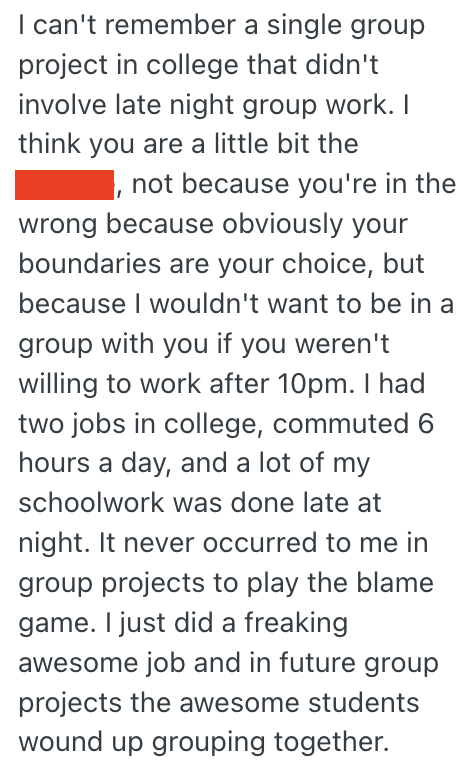 Screenshot 2025 10 24 at 08.38.24 Student Is About To Turn In For The Night When The Leader Of Their Group Project Asks Them To Put In Some Overtime, But Their Refusal To Drop Everything Has Big Repercussions