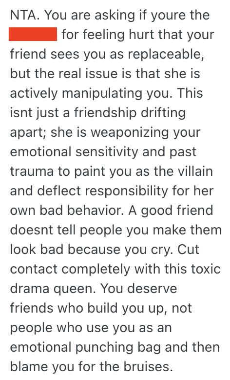Screenshot 2025 10 24 at 09.16.56 Sensitive Teen Thought Shed Made A Friend For Life, But Then Their Friendship Circle Grew, And The Reality Of Their Bond Became Quite Clear